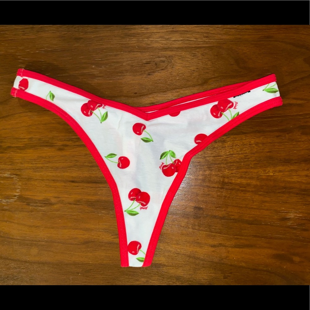 Pink Victoria's Secret Thong